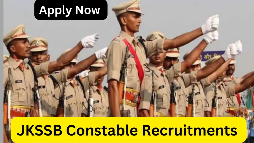 JKSSB Constable Recruitment: Important Dates, Eligibility